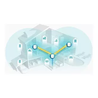 TP-Link Deco X60(1-pack) - AX5400 Meshový Wi-Fi 6 systém pro chytré domácnosti - HomeCare - (1-pack)