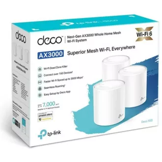 TP-Link Deco X60(1-pack) - AX5400 Meshový Wi-Fi 6 systém pro chytré domácnosti - HomeCare - (1-pack)