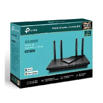 TP-Link Archer AX55 - AX3000, Port USB 3.0, Wi-Fi 6 Router, HomeShield - OneMesh™ - Použité TP-Link Archer AX55 - AX3000, Port USB 3.0, Wi-Fi 6 Router, HomeShield - OneMesh™ - Použité