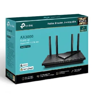 TP-Link Archer AX55 - AX3000, Port USB 3.0, Wi-Fi 6 Router, HomeShield - OneMesh™ - Použité TP-Link Archer AX55 - AX3000, Port USB 3.0, Wi-Fi 6 Router, HomeShield - OneMesh™ - Použité