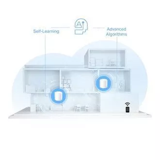 TP-Link Deco X10(1-pack) - AX1500 Meshový Wi-Fi 6 systém pro chytré domácnosti - Rodičovská kontrola - (1-pack)