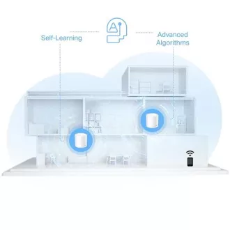 TP-Link Deco X10(2-pack) - AX1500 Meshový Wi-Fi 6 systém pro chytré domácnosti - Rodičovská kontrola - (2-pack)