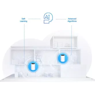 TP-Link Deco XE75 Pro(3-pack) - Multi-Gig 2,5 Gbps AXE5400 třípásmový Meshový Wi-Fi 6E systém, HomeShield (3-pack)