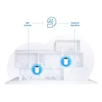 TP-Link Deco XE75(3-pack) - AXE5400 třípásmový Meshový Wi-Fi 6E systém pro chytré domácnosti, HomeShield (3-pack)
