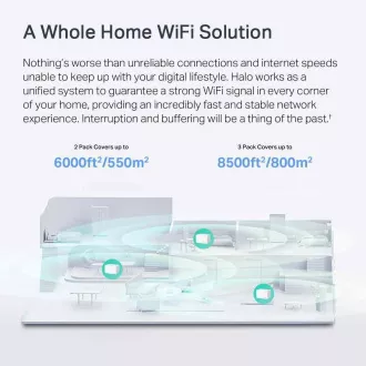 TP-Link WiFi router Mercusys Halo H90X(2-pack) WiFi 6, AX6000, 1x 2,5GLAN, 2x GLAN TP-Link WiFi router Mercusys Halo H90X(2-pack) WiFi 6, AX6000, 1x 2,5GLAN, 2x GLAN
