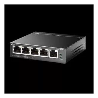 TP-Link Switch TL-SG105MPE Easy Smart, 5x GLAN, 4x PoE+, 120W