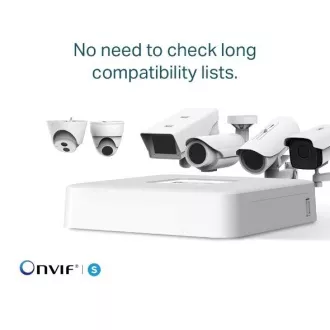 TP-LINK Záznamové zařízení VIGI NVR1104H-4P 4 kanálů, 4x Lan s PoE, 2x USB