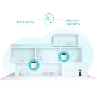 TP-Link Deco X55(3-pack) - AX3000 Wi-Fi 6 Mesh systém pro pokrytí celé domácnosti - HomeShield - (3-pack)