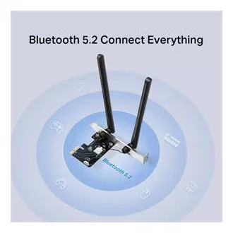 MERCUSYS MA86XE - PCI Express Adaptér AXE5400, Bezdrátový WiFi 6E