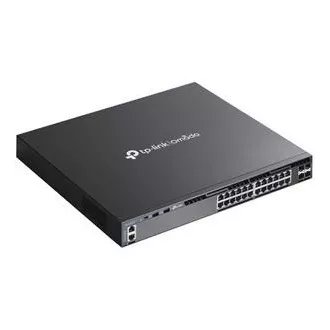 TP-Link SG6428X Omada 24 portový gigabitový RJ45 stackable L3 switch, 4×10 Gbps SFP+ sloty