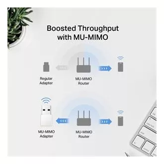 MERCUSYS MA30N - AC1300 Bezdrátový dvoupásmový USB nano adaptér