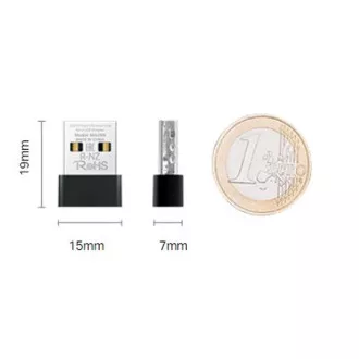 MERCUSYS MA20N - AC650 Bezdrátový dvoupásmový USB nano adaptér