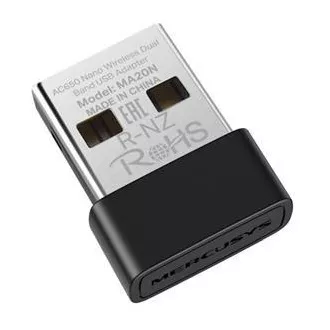 MERCUSYS MA20N - AC650 Bezdrátový dvoupásmový USB nano adaptér