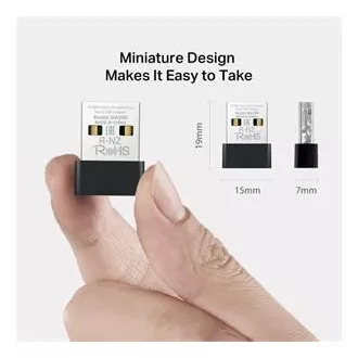 MERCUSYS MA20N - AC650 Bezdrátový dvoupásmový USB nano adaptér