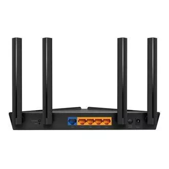 TP-Link EX511 - AX3000 Dual Band WiFi 6 Router, 1× gigabitový port WAN a 4× gigabitový port LAN, EasyMesh