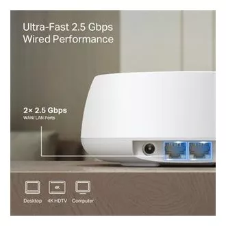 TP-Link Deco BE25(1-pack) - BE3600 Systém Mesh WiFi 7 pro celou domácnost