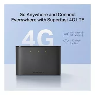 Mercusys MT110 - 4G LTE Mobilní N150 Wi-Fi Modem a router
