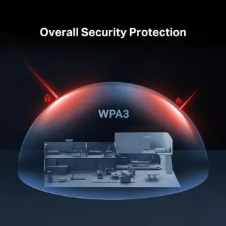 Mercusys MR25BE Dvoupásmový Wi-Fi 7 router BE3600