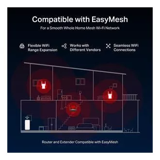 Mercusys MR25BE Dvoupásmový Wi-Fi 7 router BE3600