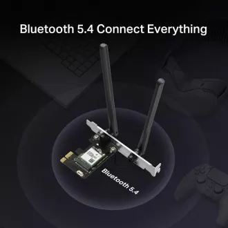 Mercusys MA70XE - Wi-Fi 6 PCIe adaptér s Bluetooth 5.4 AX1800