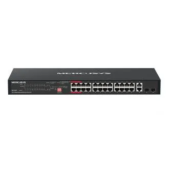TP-Link Mercusys MS128GP 28portový gigabitový rackový switch s 24 porty PoE+ TP-Link Mercusys MS128GP 28portový gigabitový rackový switch s 24 porty PoE+