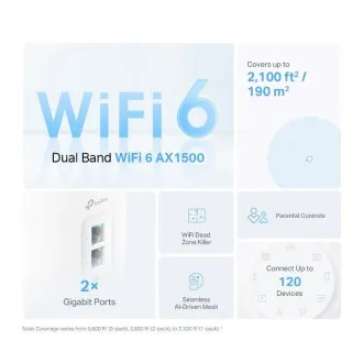 TP-Link Deco PX10(3-pack) - AX1500+AV1000 Meshový Wi-Fi 6 systém pro chytré domácnosti (2-pack) TP-Link Deco PX10(3-pack) - AX1500+AV1000 Meshový Wi-Fi 6 systém pro chytré domácnosti (2-pack)