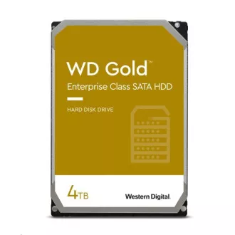 WD GOLD WD4004FRYZ 4TB SATA/ 6Gb/s 256MB cache 7200 ot., CMR, Enterprise