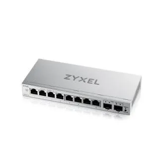 Zyxel GS1200-10 v3, 8 Port Gigabit, 2 x SFP webmanaged Desktop Switch Zyxel GS1200-10 v3, 8 Port Gigabit, 2 x SFP webmanaged Desktop Switch