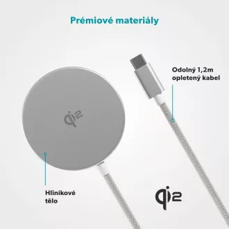 Epico UltraBase Qi2 Mag+ bezdrátová nabíječka EO50