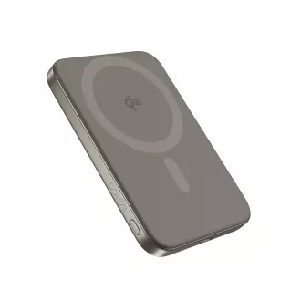 Epico Qi2 5000mAh Alu Mag+ PowerBanka EM51 -titan