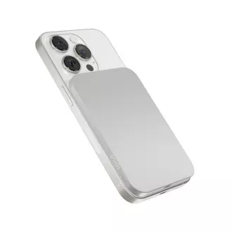 Epico 3000mAh Alu Mag+ PowerBanka EM31 - stříbrná