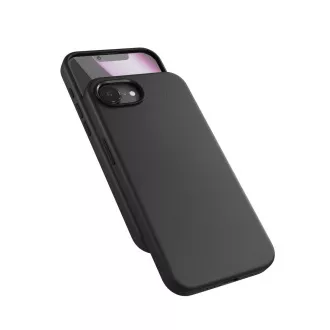 Epico Mag+ kožený kryt iPhone 16e/17e černá