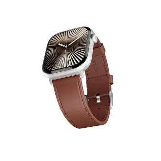 Epico Watch Strap Leather 42/44/45/46/49 - hnědá