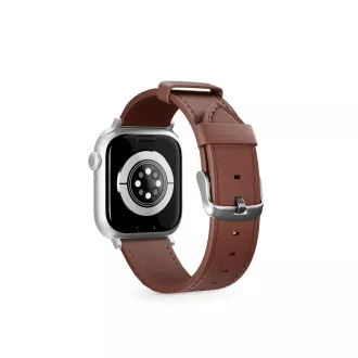 Epico Watch Strap Leather 42/44/45/46/49 - hnědá