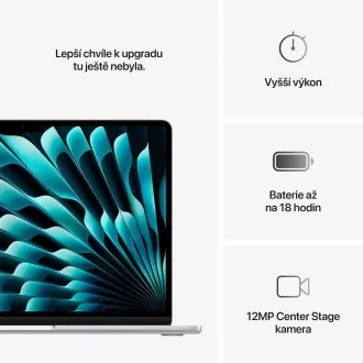 Apple MacBook Air 13"/M4/13,6"/2560x1664/16GB/512GB SSD/M4/Sequoia/Silver/1R