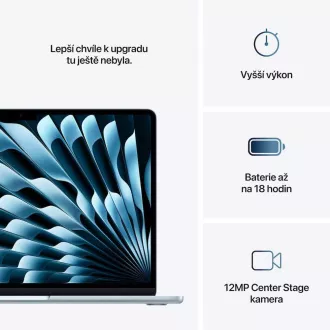 Apple MacBook Air 13"/M4/13,6"/2560x1664/16GB/256GB SSD/M4/Sequoia/Sky Blue/1R