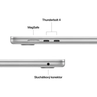 Apple MacBook Air 15"/M4/15,3"/2880x1864/16GB/512GB SSD/M4/Sequoia/Silver/1R Apple MacBook Air 15"/M4/15,3"/2880x1864/16GB/512GB SSD/M4/Sequoia/Silver/1R