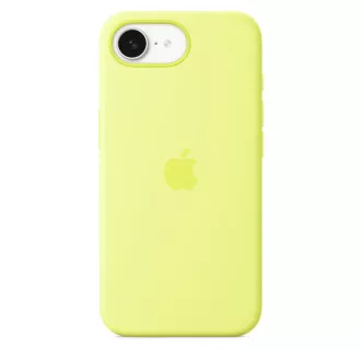 iPhone 16e Silicone Case – Neon Yellow