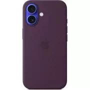 iPhone 16 Silicone Case with MS - Plum