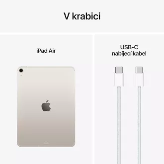 Apple iPad Air 11"/(M3) Wi-Fi + Cellular/10,86"/2360x1640/8GB/128GB/iPadOS18/Starlight Apple iPad Air 11"/(M3) Wi-Fi + Cellular/10,86"/2360x1640/8GB/128GB/iPadOS18/Starlight