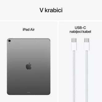 Apple iPad Air 13"/(M3) Wi-Fi + Cellular/12,9"/2732x2048/8GB/128GB/iPadOS18/Space Gray