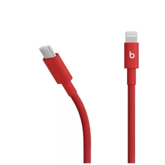 Beats USB-C/Lightning Woven Cable (1.5m)-Rapid Red