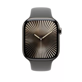 Watch Acc/46/Stone Gray Sport Band - S/M