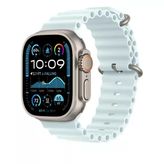Watch Acc/49/Ice Blue Ocean Band Ext-Natur.Titan