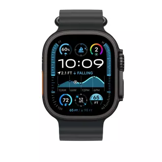 Watch Acc/49/Black Ocean Band Ext - Black Titan Watch Acc/49/Black Ocean Band Ext - Black Titan
