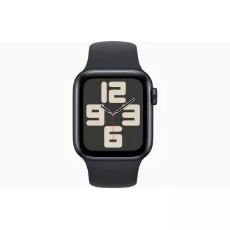 Apple Watch SE/44mm/Midnight/Sport Band/Midnight/-S/M