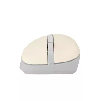 ASUS Wireless Mouse MD102/Kancelářská/Optická/Pro praváky/1 600 DPI/USB+BT/Béžová