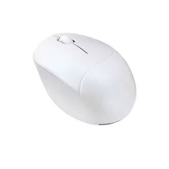 ASUS Fragrance Mouse MD101/Ergonomická/Optická/2 400 DPI/USB+BT/Bílá