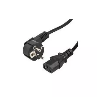 Kabel síťový PC k AC adaptéru 3 žilový 230V - 1m