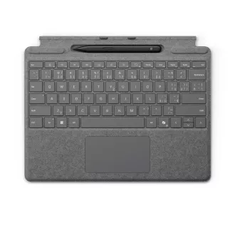 Microsoft Surface Pro Keyboard + Slim Pen 2 Bundle (Platinum), Commercial, CZ&SK